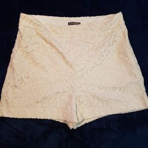 Lace shorts by Express
